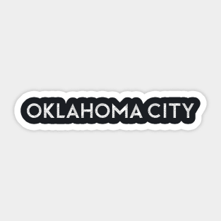 Oklahoma City Sticker